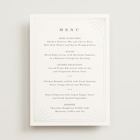 Gloss-Press Menus