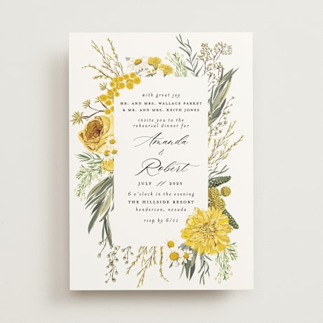 Rehearsal Dinner Invitations