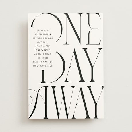 Rehearsal Dinner Invitations