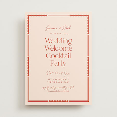 Rehearsal Dinner Invitations