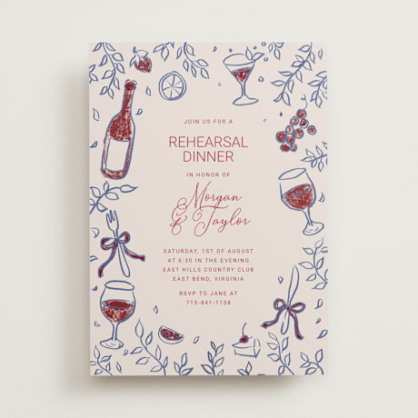 Rehearsal Dinner Invitations