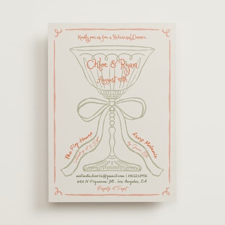 Rehearsal Dinner Invitations