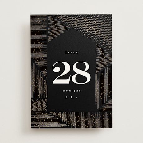 Table Numbers