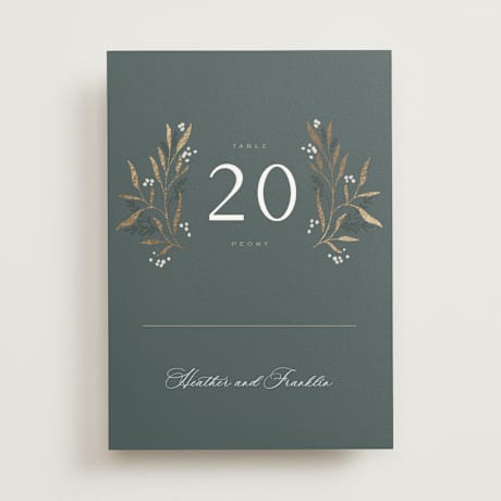 Table Numbers