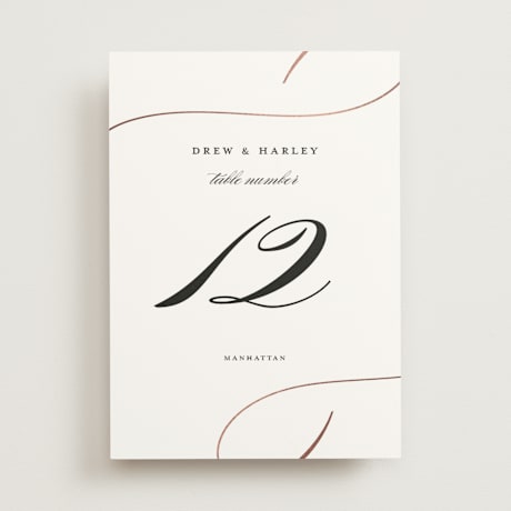Table Numbers