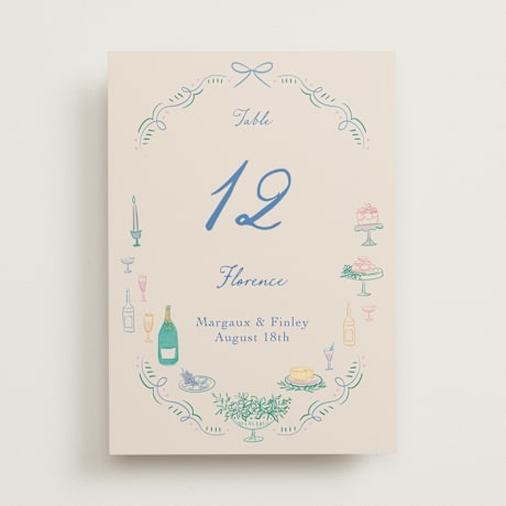 Table Numbers