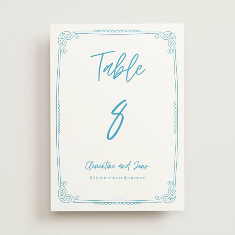 Table Numbers