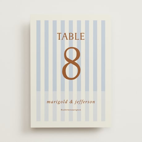 Table Numbers