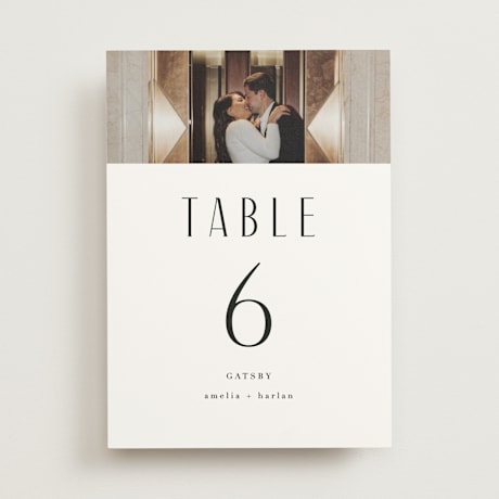 Table Numbers