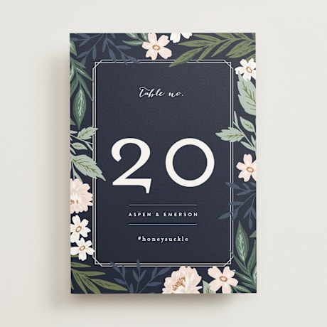 Table Numbers