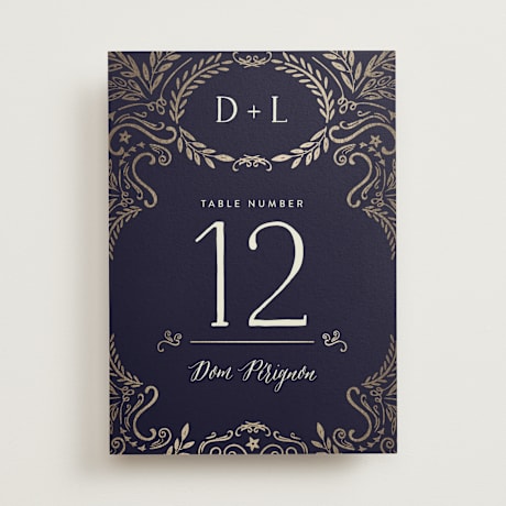 Table Numbers