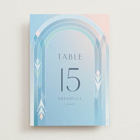 Table Numbers
