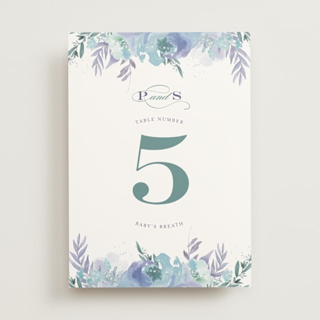 Table Numbers