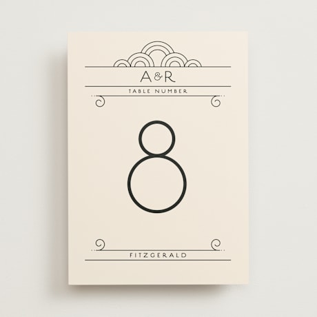 Table Numbers