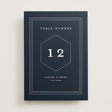 Table Numbers