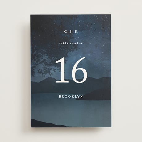 Table Numbers