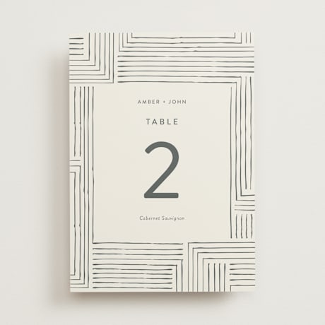 Table Numbers
