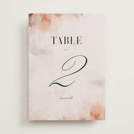 Table Numbers