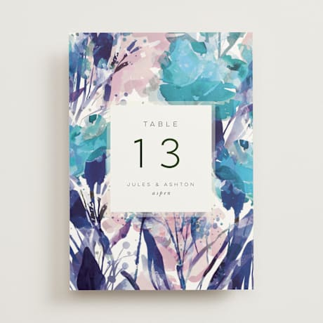 Table Numbers