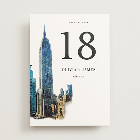 Table Numbers