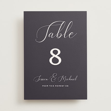 Table Numbers