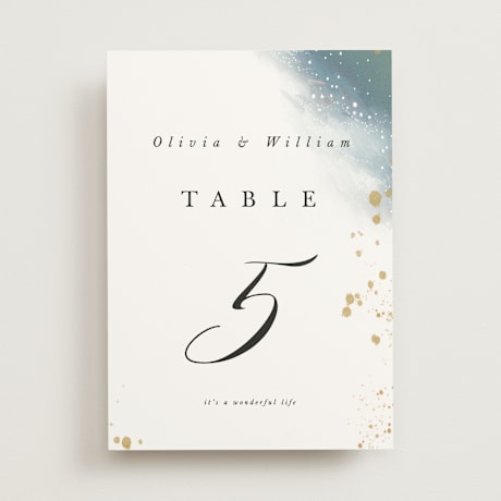 Table Numbers