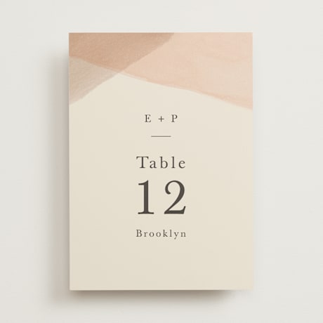 Table Numbers