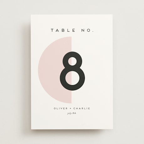 Table Numbers