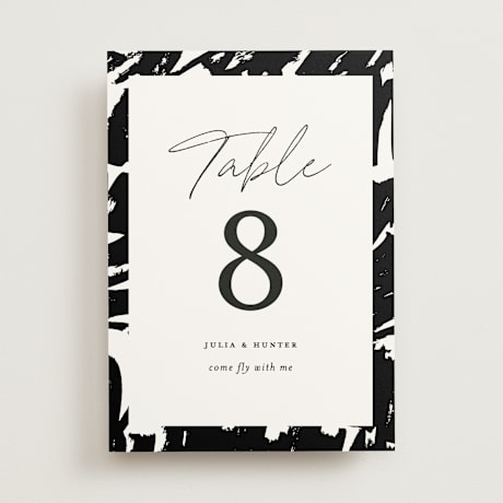 Table Numbers