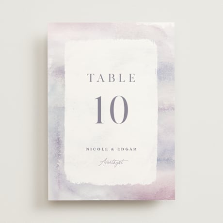 Table Numbers