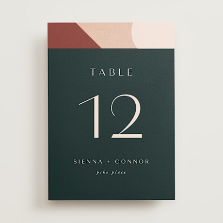 Table Numbers
