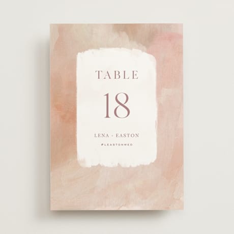 Table Numbers