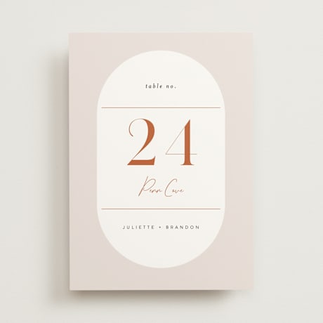 Table Numbers