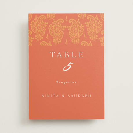 Table Numbers