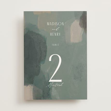 Table Numbers