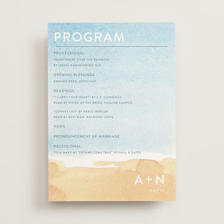 Wedding Programs