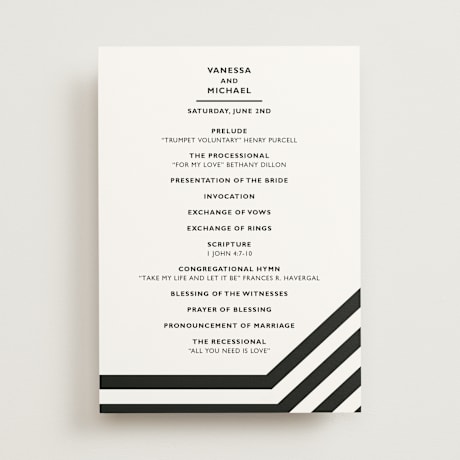 Wedding Programs