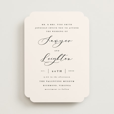 Wedding Invitations