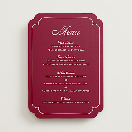 Menus