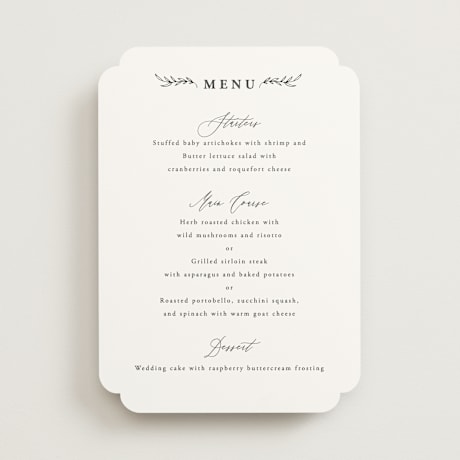 Menus