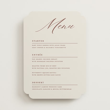 Menus
