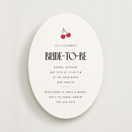 Bridal Shower Invitations