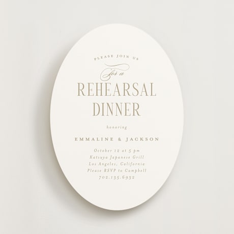 Rehearsal Dinner Invitations
