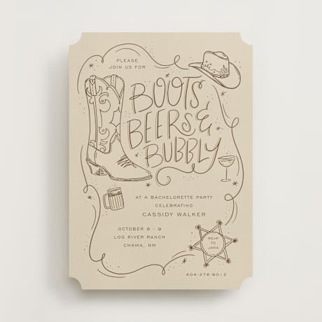 Bachelorette Party Invitations