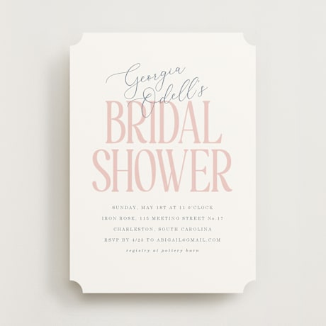Bridal Shower Invitations