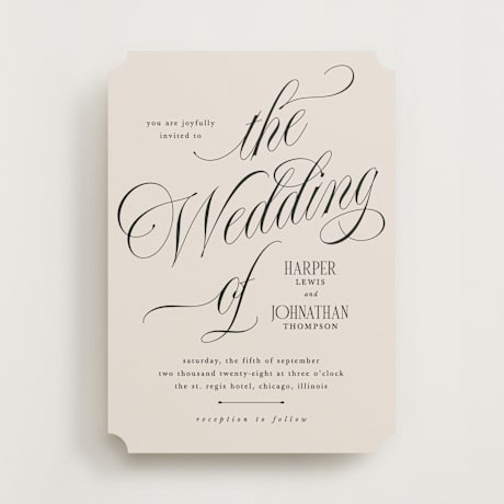 Wedding Invitations