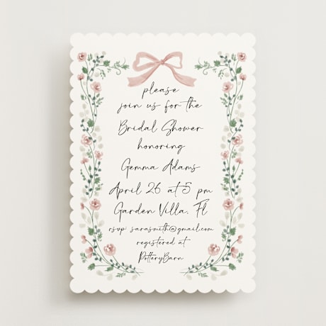 Bridal Shower Invitations