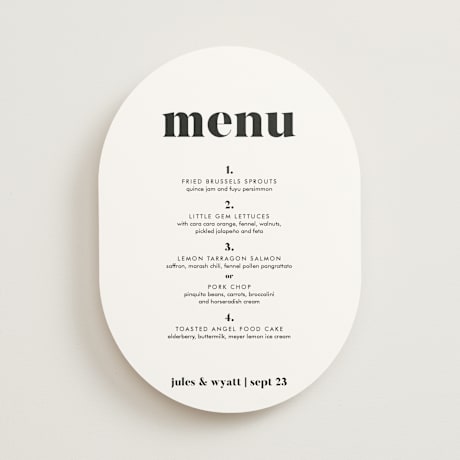 Menus