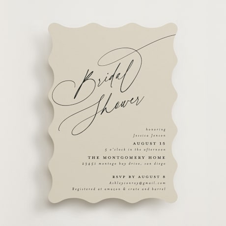 Bridal Shower Invitations