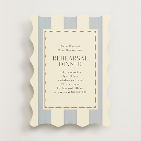 Rehearsal Dinner Invitations
